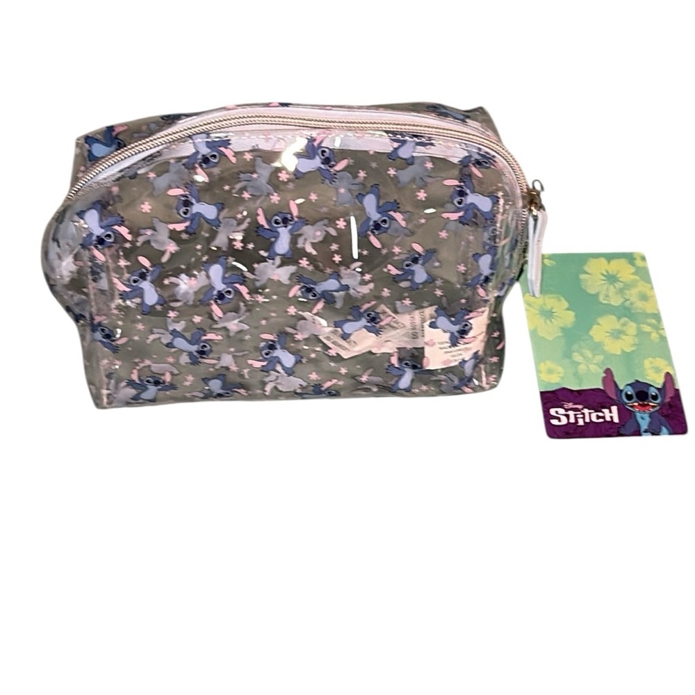 Disney Lilo & Stitch Clear Toiletry Makeup Bag - NWT Concept One